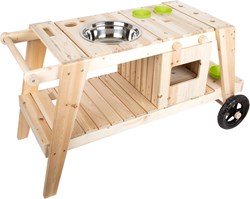 Small Foot Outdoor-Matschküche mit Rädern und Zubehör
