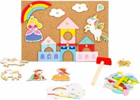 Small Foot Hammer-Spiel Einhorn Bastelset für Kinder-2