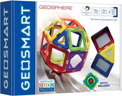 GeoSmart magnetisches Konstruktionsspielzeug GeoSphere 31-teilig buntes Set