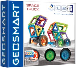 Geosmart Magnetisches Bauset Space Truck 42-teiliges Spielzeug
