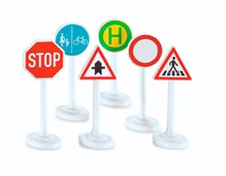 Siku Verkehrsschilder Spielset - pädagogisches Verkehrsspielzeug
