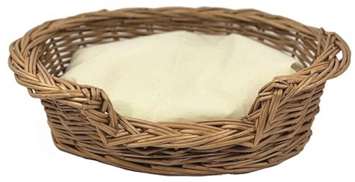 Egmont Toys Hundekorb aus Rattan 32x24x10 cm