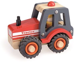Egmont Toys Holztraktor 13x7x10 cm