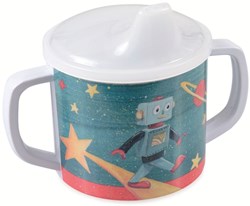 Egmont Toys Becher Küchenutensilien Astro Robot Melamin kinderfreundlich