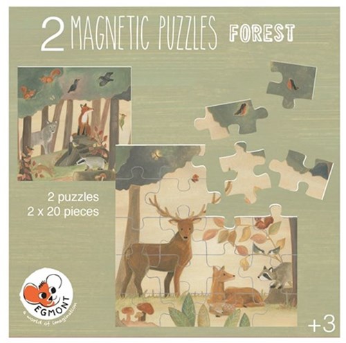 Egmont Toys Magnetisches Puzzle Wald-2
