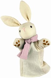 Egmont Toys Handpuppe Kaninchen Kuscheltier 29 cm für Kinder