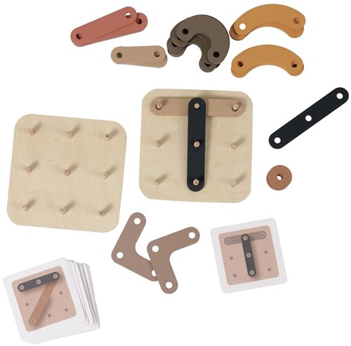 Egmont Houten spel, assembleer en teken. FSC hout. 23x15x5 cm. 3+