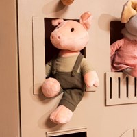 Egmont Toys Kuscheltier Schwein Bart 26 cm Plüsch Babyspielzeug-2
