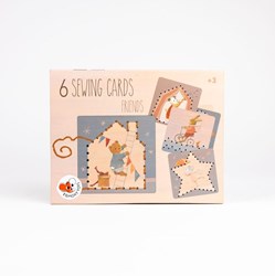 Egmont Toys Fädelkarten Spielzeug Freunde Set 6-teilig kreativ