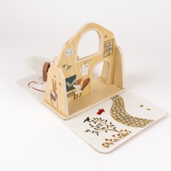 Egmont Toys Arztpraxis Holzspielset Mini Freunde 23x21x10 cm