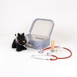 Egmont Toys Arztkoffer Spielset Walter mit Halsband 7-teilig