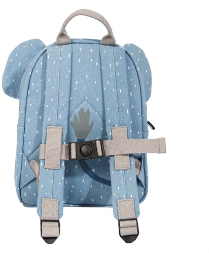 Trixie Kinderrucksack Mrs. Elephant - wasserabweisende Schultasche blau-3