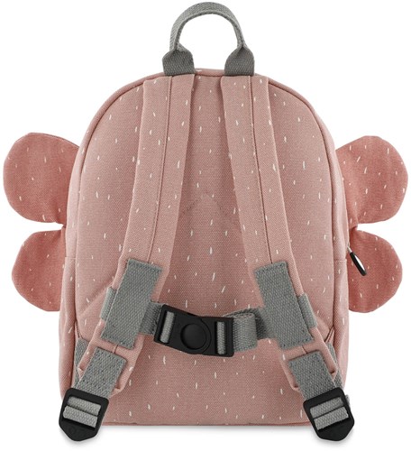 Trixie Kinderrucksack Mrs. Butterfly - wasserabweisender Schulranzen Schmetterling rosa-3