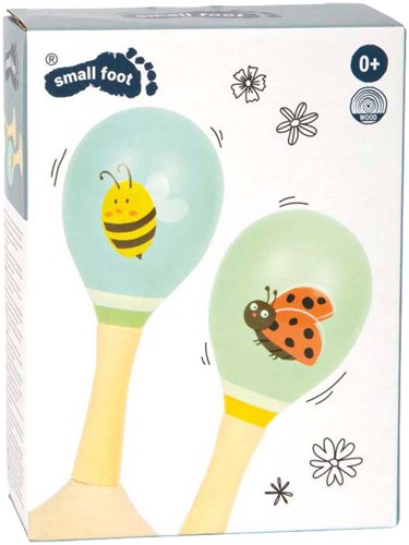 Small Foot Holz Maracas Musikspielzeug Tiny Friends 2 Stück