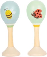 Small Foot Holz Maracas Musikspielzeug Tiny Friends 2 Stück-2