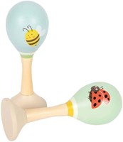 Small Foot Holz Maracas Musikspielzeug Tiny Friends 2 Stück-3