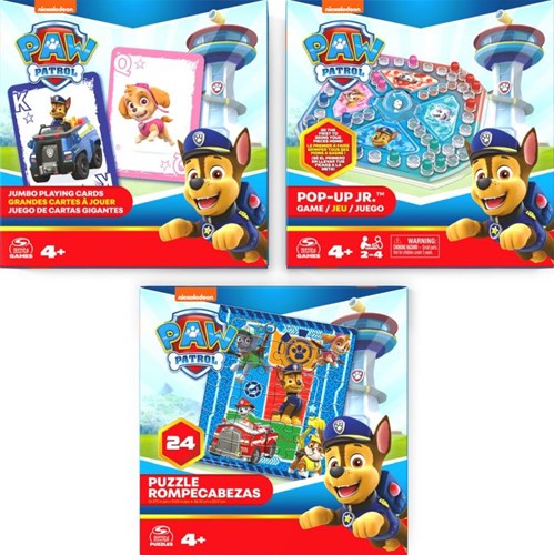 Spin Master PAW Patrol Spieleset - Brettspiel, Puzzle und Spielkarten-2