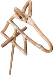 Poppie Toys Rattan Steckenpferd