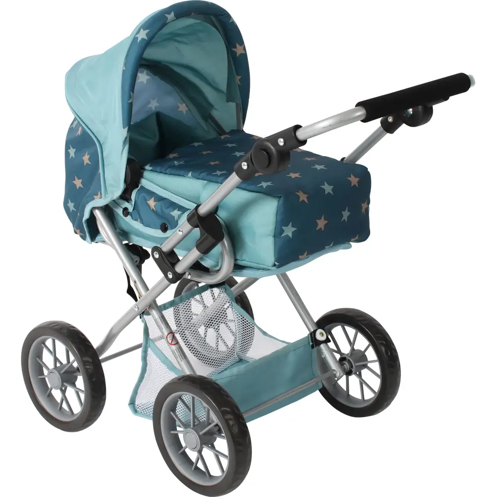 Bayer Chic 2000 Puppenwagen Kombi Leni türkis höhenverstellbarer Griff