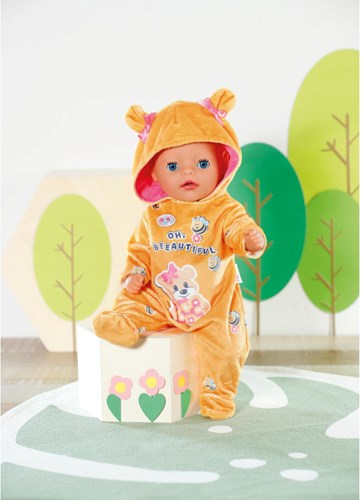 Baby Born Overall Bärenkostüm Puppenkleidung 36 cm Tiermotiv-2