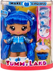 Yummiland Puppe Rory Blueberry mit Lipgloss-Haustier - große Minipuppe