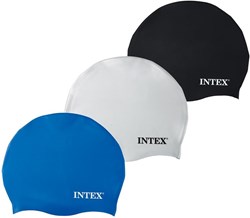 Intex Silikon Badehaube blau - Schwimmzubehör für das Schwimmbad