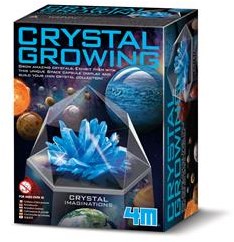 4M Science Kristallzucht Set Raum Blau Lernspielzeug 9cm