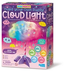 4M Fluffy Lichtwolk kreatives Spielzeug mehrfarbig edukativ