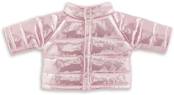 Corolle Puppenjacke rosa - Metallic Jacke für Ma Corolle Puppe 36 cm