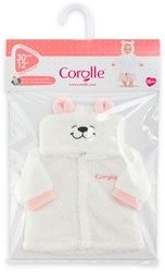 Corolle Puppenmantel Magical - Winterjacke für 30cm Puppe mit Bärenkapuze