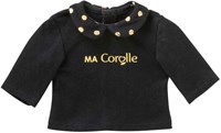 Corolle Puppen T-Shirt schwarz gold 36cm - Puppenkleidung Accessoire-2