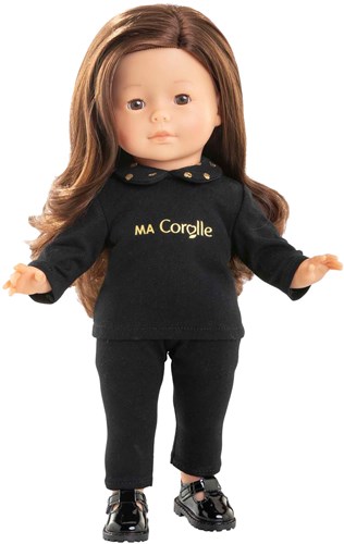 Corolle Puppen T-Shirt schwarz gold 36cm - Puppenkleidung Accessoire-3