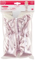 Corolle Puppen Schneeanzug rosa 36cm mit Kapuze und Reißverschluss-3