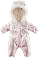 Corolle Puppen Schneeanzug rosa 36cm mit Kapuze und Reißverschluss