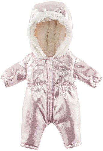 Corolle Puppen Schneeanzug rosa 36cm mit Kapuze und Reißverschluss