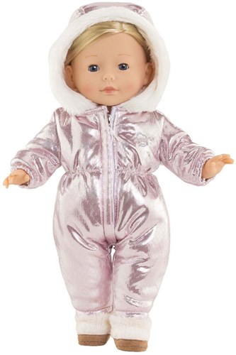 Corolle Puppen Schneeanzug rosa 36cm mit Kapuze und Reißverschluss-2