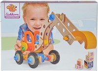 Eichhorn Constructor Bauset Bagger 90-teilig Spielzeug