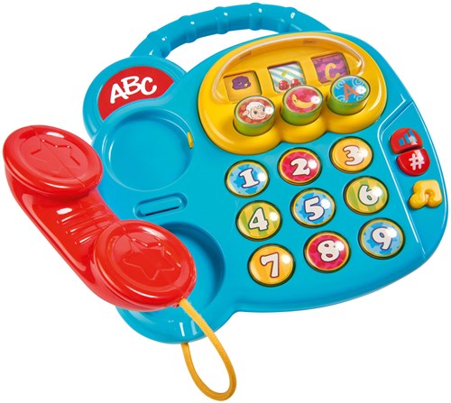 ABC buntes Baby Telefon interaktives Spielzeug mit Geräuschen-3
