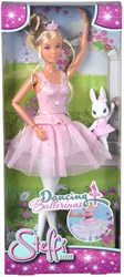 Steffi Love Ballerina Puppe mit Häschen - Modepuppe - 29 cm - Spielzeug