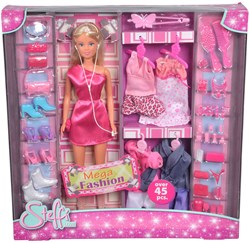 Steffi Love Modepuppe Mega Fashion mit Accessoires - 29 cm Puppe