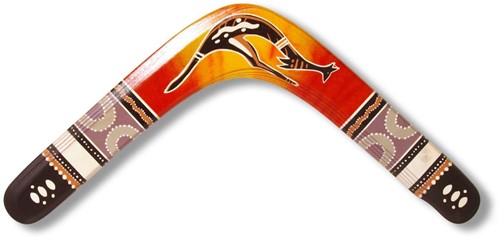 Boomerang Fan Boemerang FALCON Ori Links 38cm.50gr.25m
