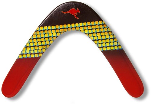 Boomerang Fan Boemerang BOOMER Links 32cm.57gr.Cir25m.