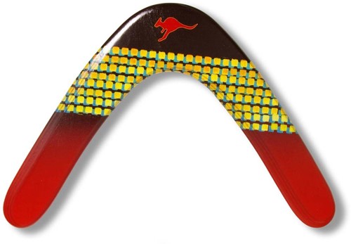 Boomerang Fan Boemerang BOOMER Rechts 32cm.57gr.ci25m.