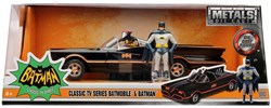 Jada Toys Batman Spielzeugauto 1966 Batmobile 1:24 mit Figur