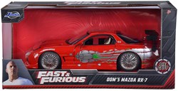 Jada Toys Fast & Furious Mazda RX-7 1993 Modellauto 1:24 rot Sammlerstück
