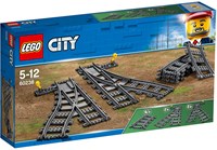 LEGO City Eisenbahn Weichen - Erweiterungsset 60238 Schienen