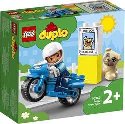 LEGO DUPLO Polizeimotorrad - Spielzeug Bauset für Kleinkinder 10967