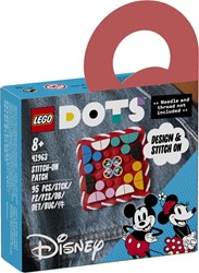 LEGO DOTS 41963 Mickey Mouse & Minnie Mouse: Aufnäher zum Aufbügeln
