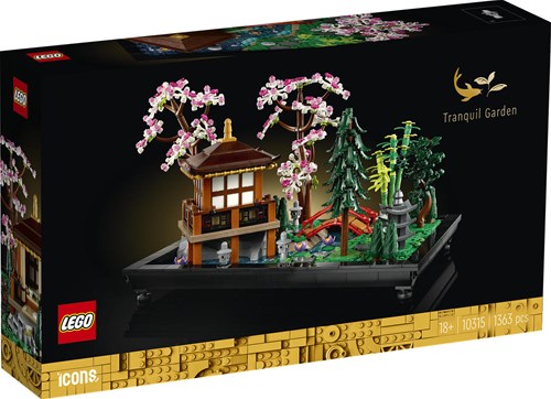 LEGO Icons Botanischer Garten Zen-Bauset für Erwachsene - Japanischer Garten