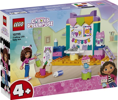 LEGO Gabby's Poppenhuis 10795 Knutselen met Babykitty